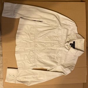 Calvin Klein Lightweight Khaki denim jacket.